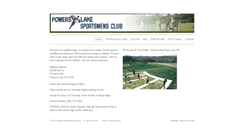 Desktop Screenshot of powerslakesportsmanclub.com